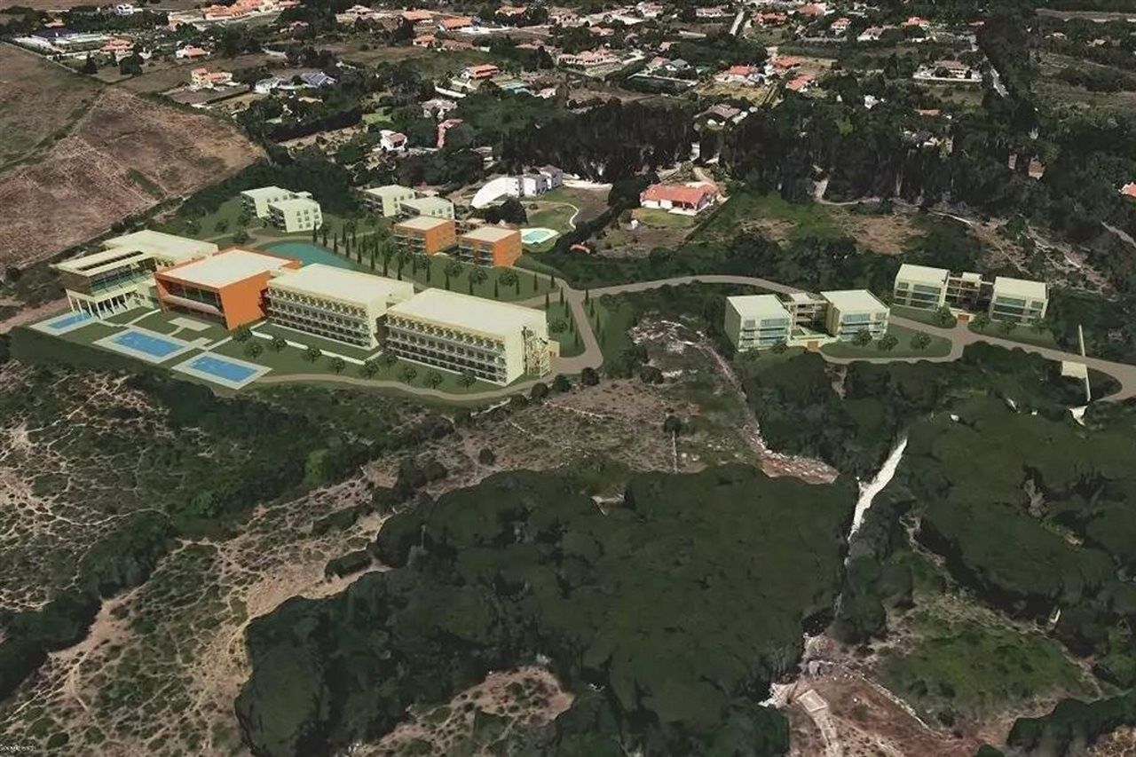 Vila Gale Sintra Bagian luar foto Aerial view of the campus